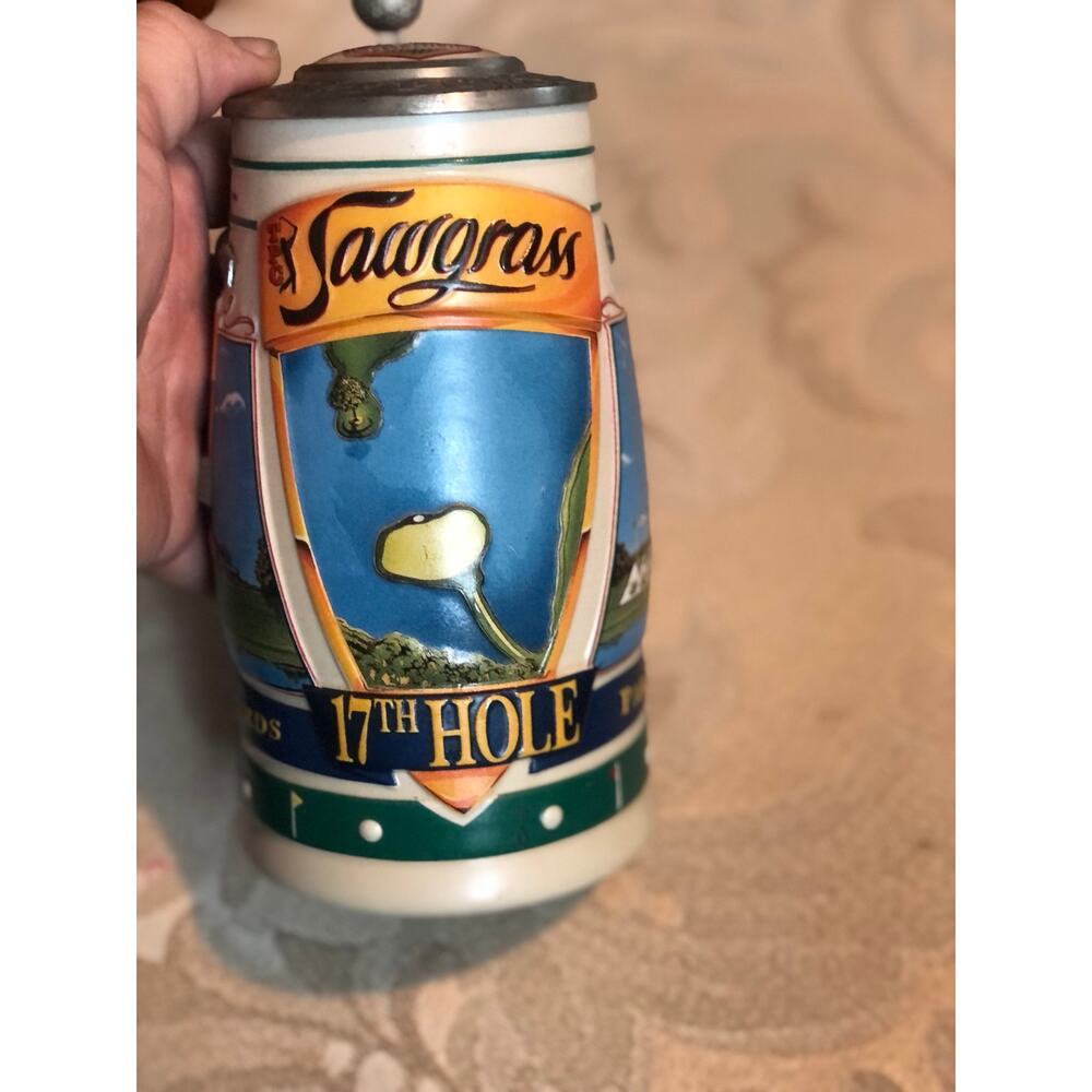 1996 MICHELOB PGA TOUR SERIES "SAWGRASS" STEIN - Picture 2 of 9